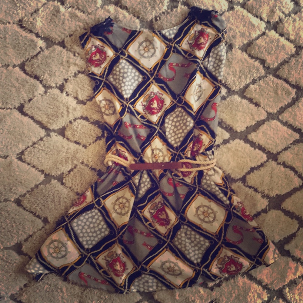 Nautical short dress